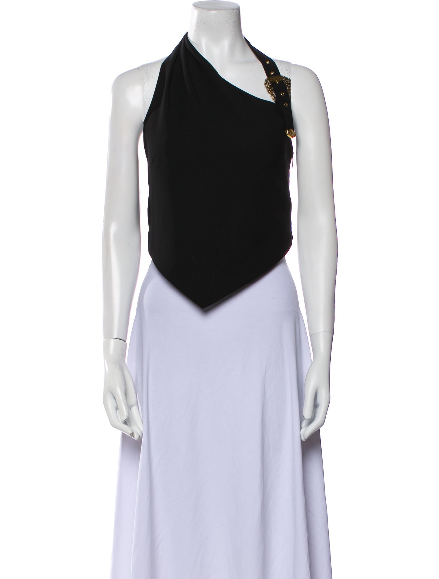 Versace Jeans Couture Halterneck Sleeveless Bodysuit