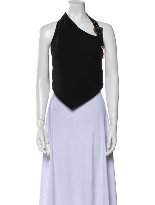 Versace Jeans Couture Halterneck Sleeveless Bodysuit