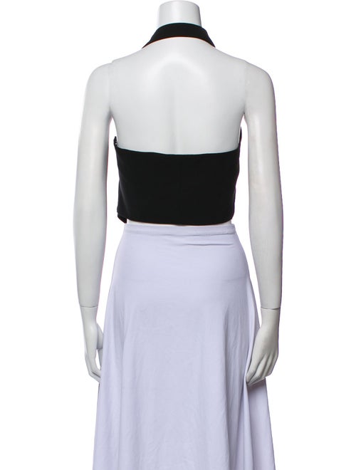 Versace Jeans Couture Halterneck Sleeveless Bodysuit