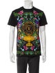 Versace Jeans Couture Printed Crew Neck T-Shirt