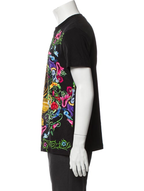 Versace Jeans Couture Printed Crew Neck T-Shirt