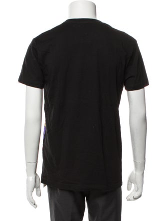 Versace Jeans Couture Printed Crew Neck T-Shirt