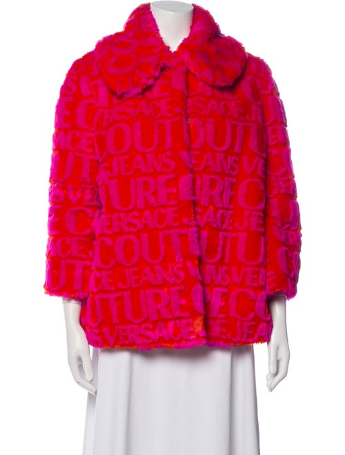 Versace Jeans Couture Faux Fur Jacket