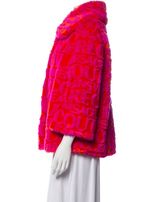 Versace Jeans Couture Faux Fur Jacket