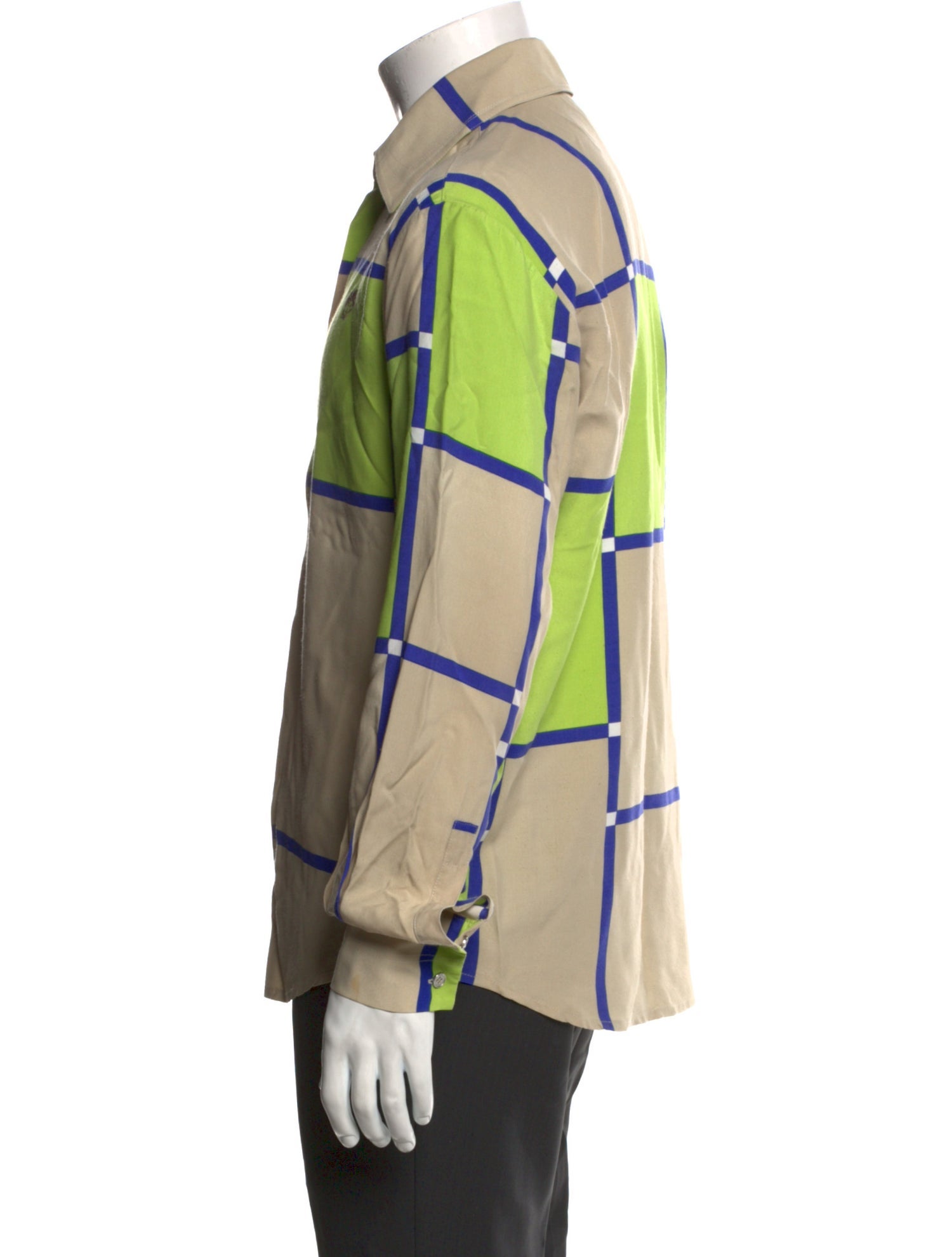 Versace Jeans Couture Printed Long Sleeve Shirt