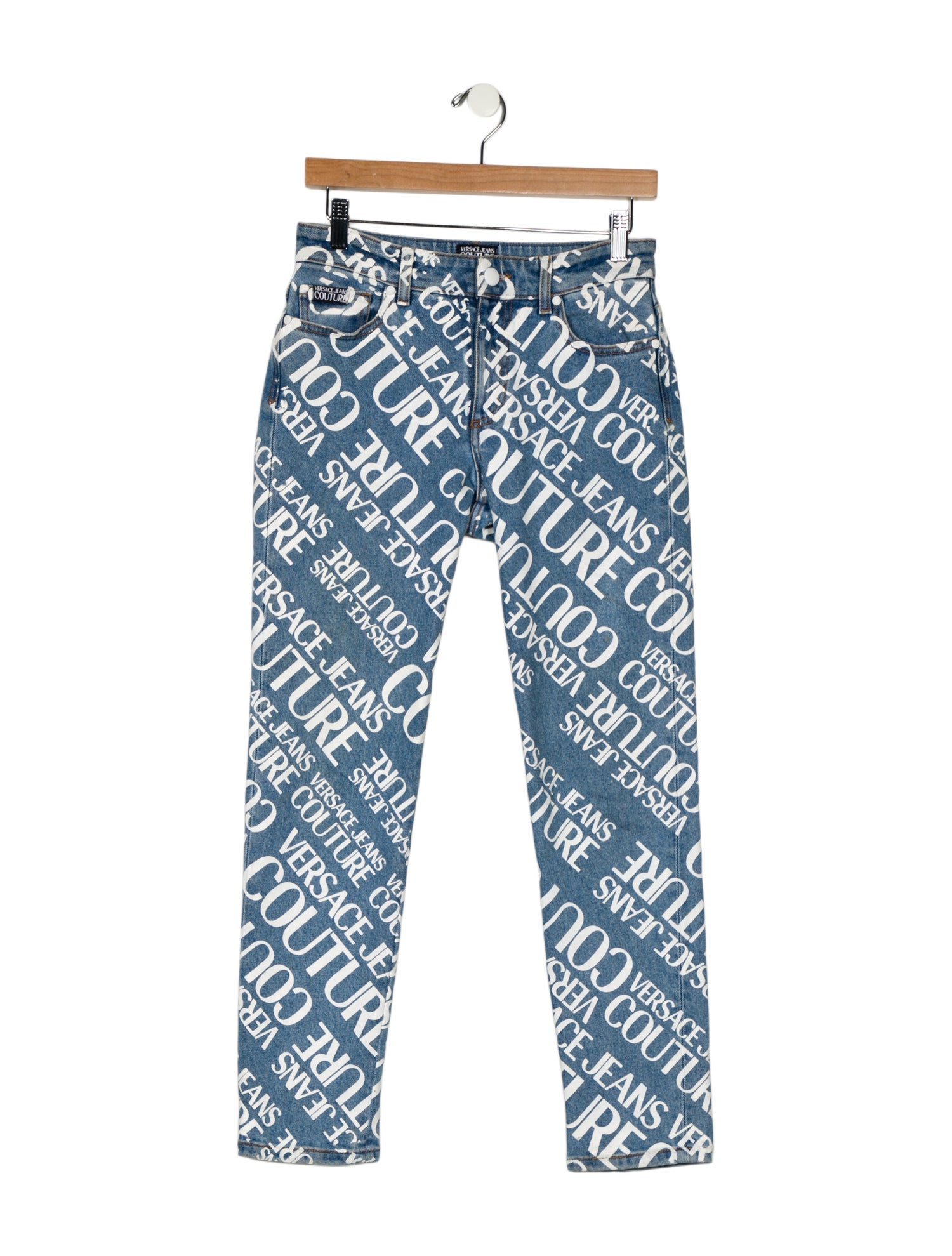 Versace Jeans Couture Mid-Rise Skinny Leg Jeans