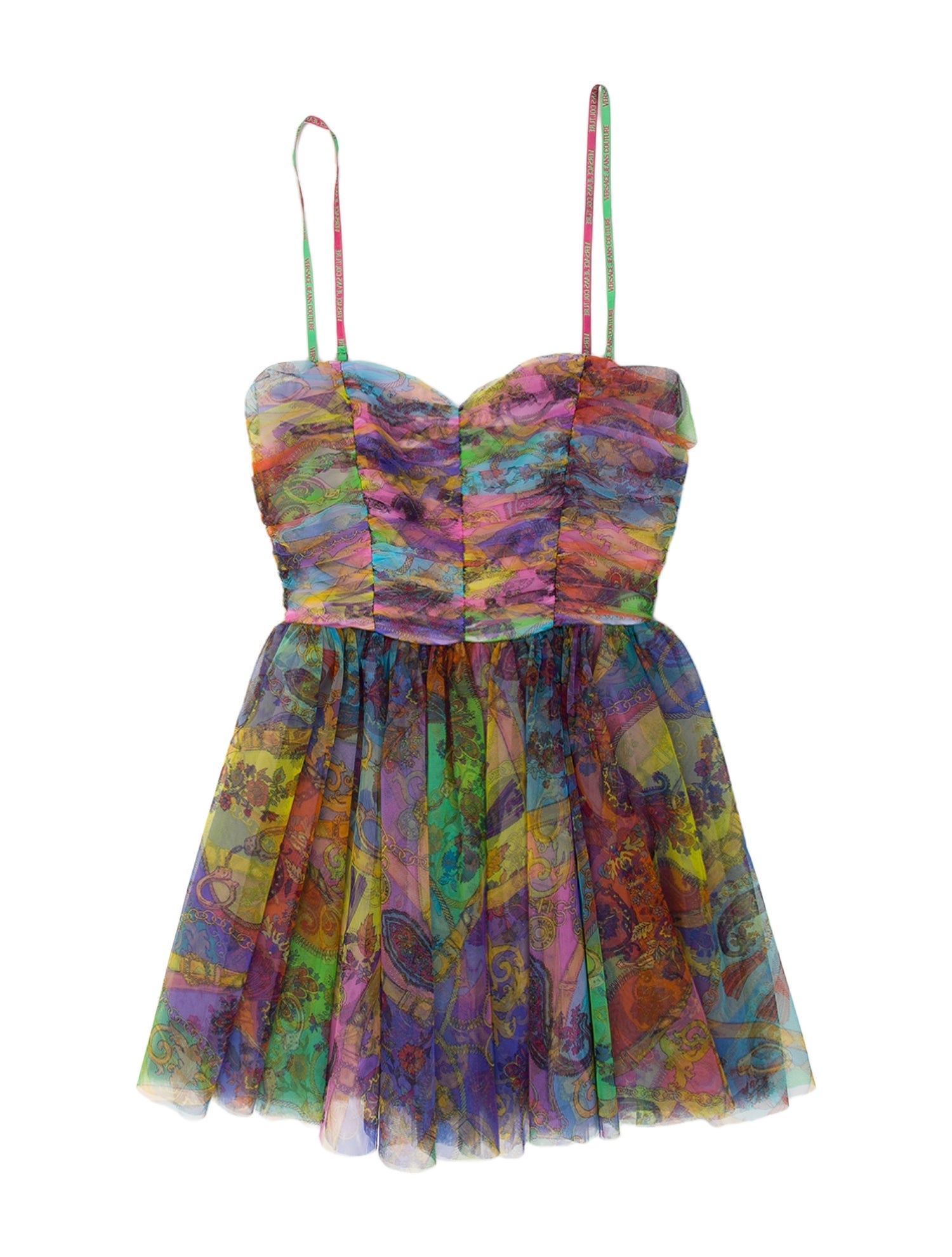 Versace Jeans Couture Printed Mini Dress