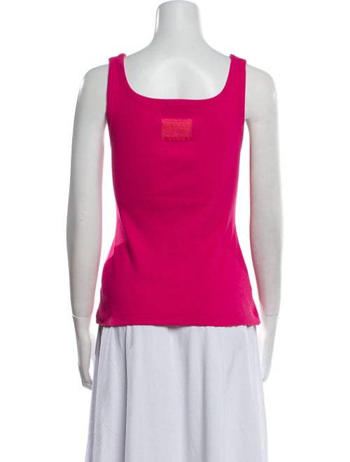 Versace Jeans Couture Square Neckline Sleeveless Top