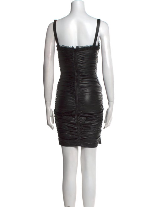 Versace Jeans Couture Square Neckline Mini Dress