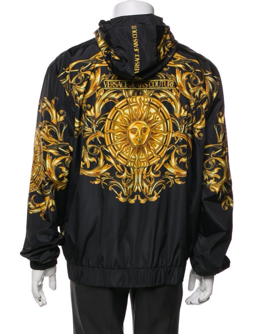 Versace Jeans Couture Graphic Print Windbreaker