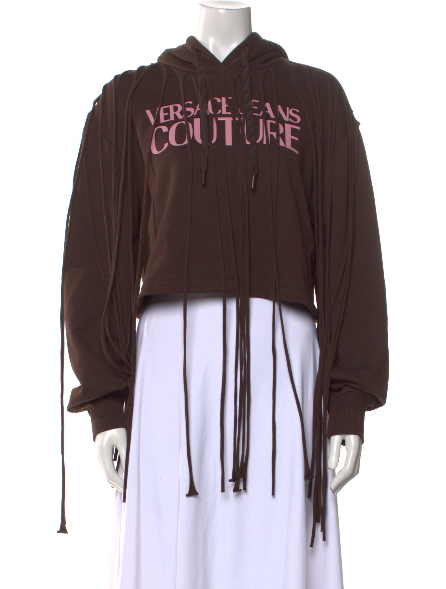 Versace Jeans Couture Graphic Print Crew Neck Sweatshirt