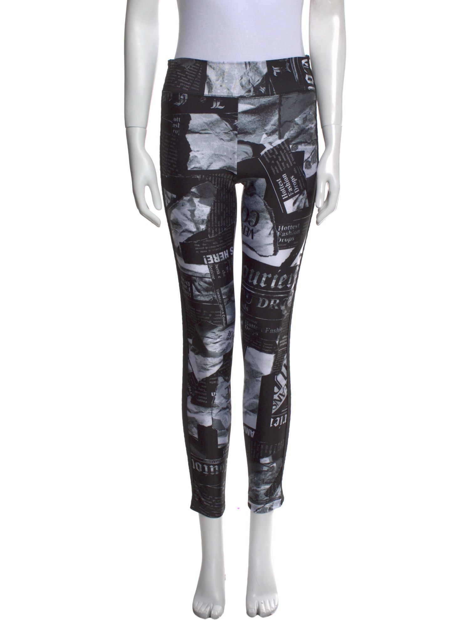 Versace Jeans Couture Printed Skinny Leg Pants w/ Tags