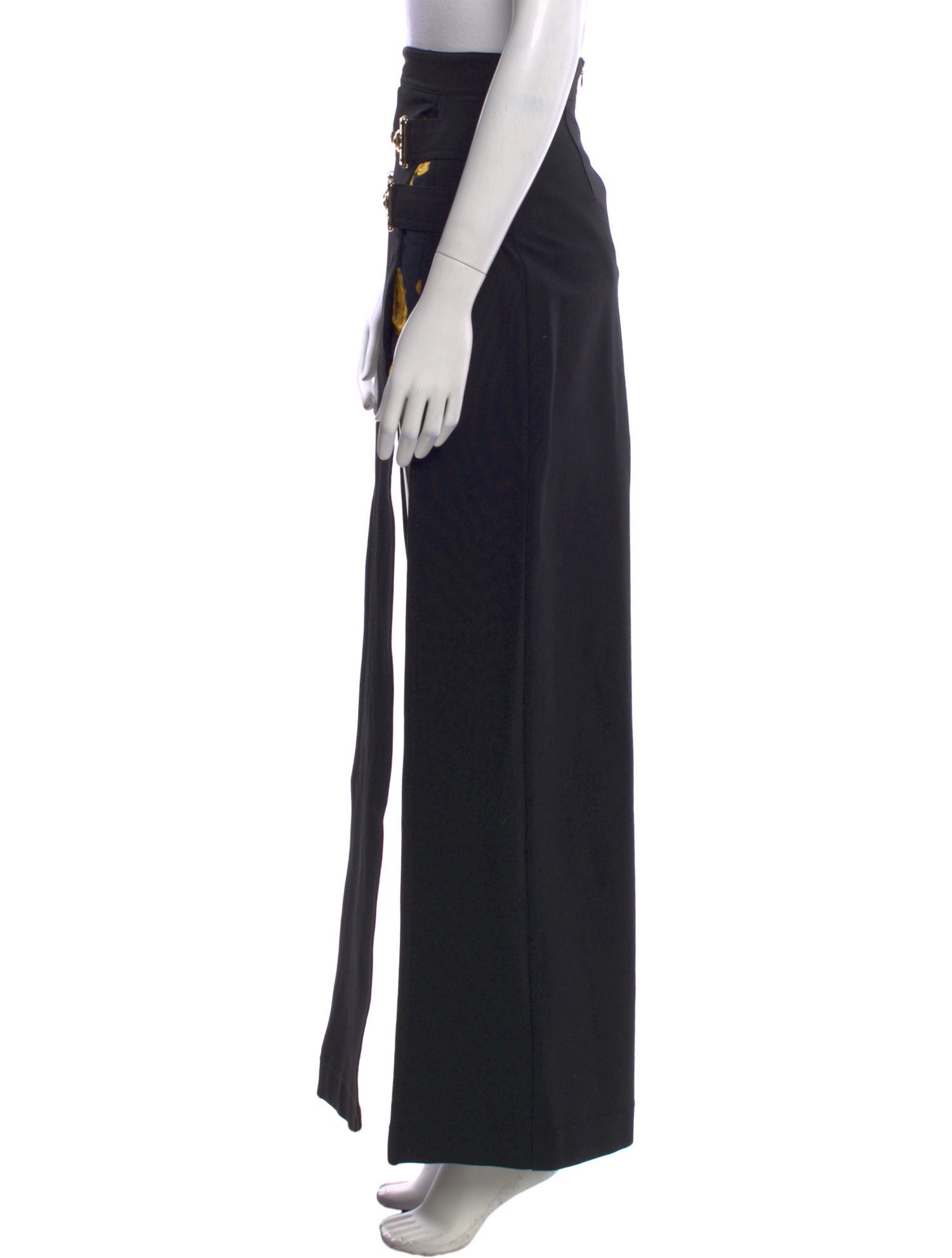 Versace Jeans Couture Virgin Wool Long Skirt w/ Tags