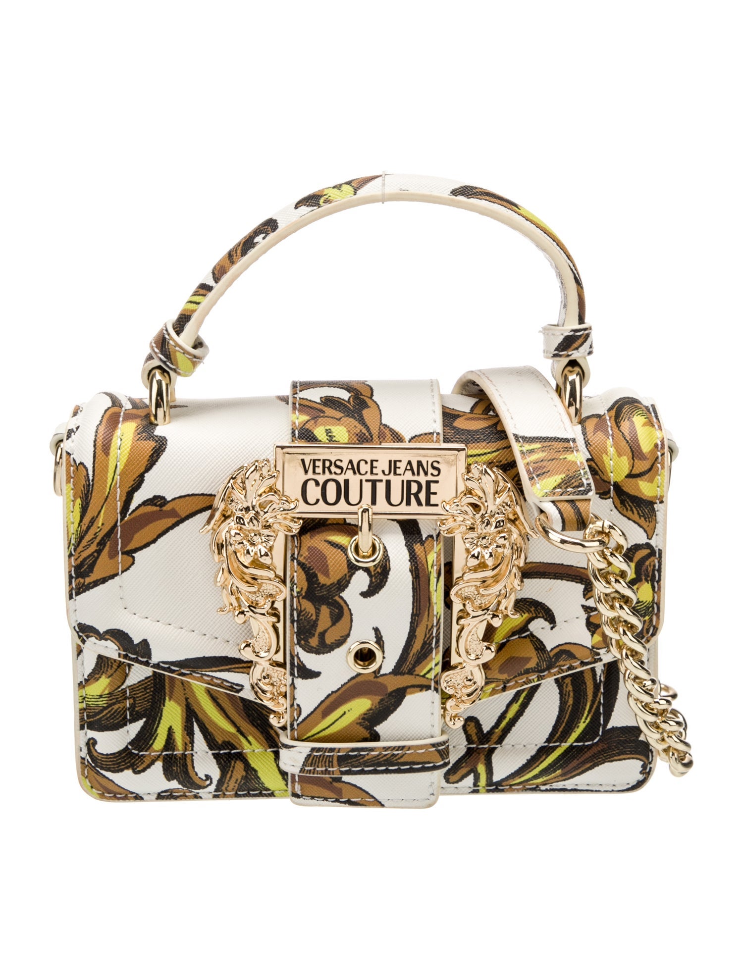 Versace Jeans Couture Leather Top Handle Bag