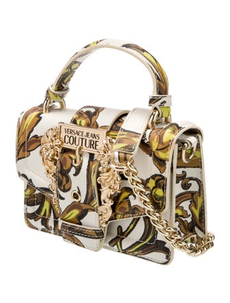 Versace Jeans Couture Leather Top Handle Bag