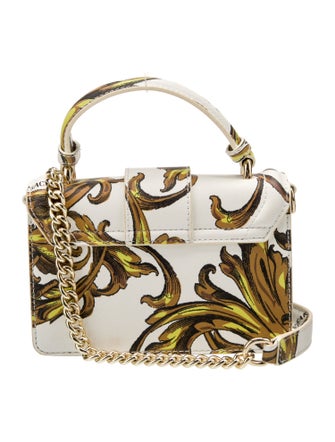 Versace Jeans Couture Leather Top Handle Bag