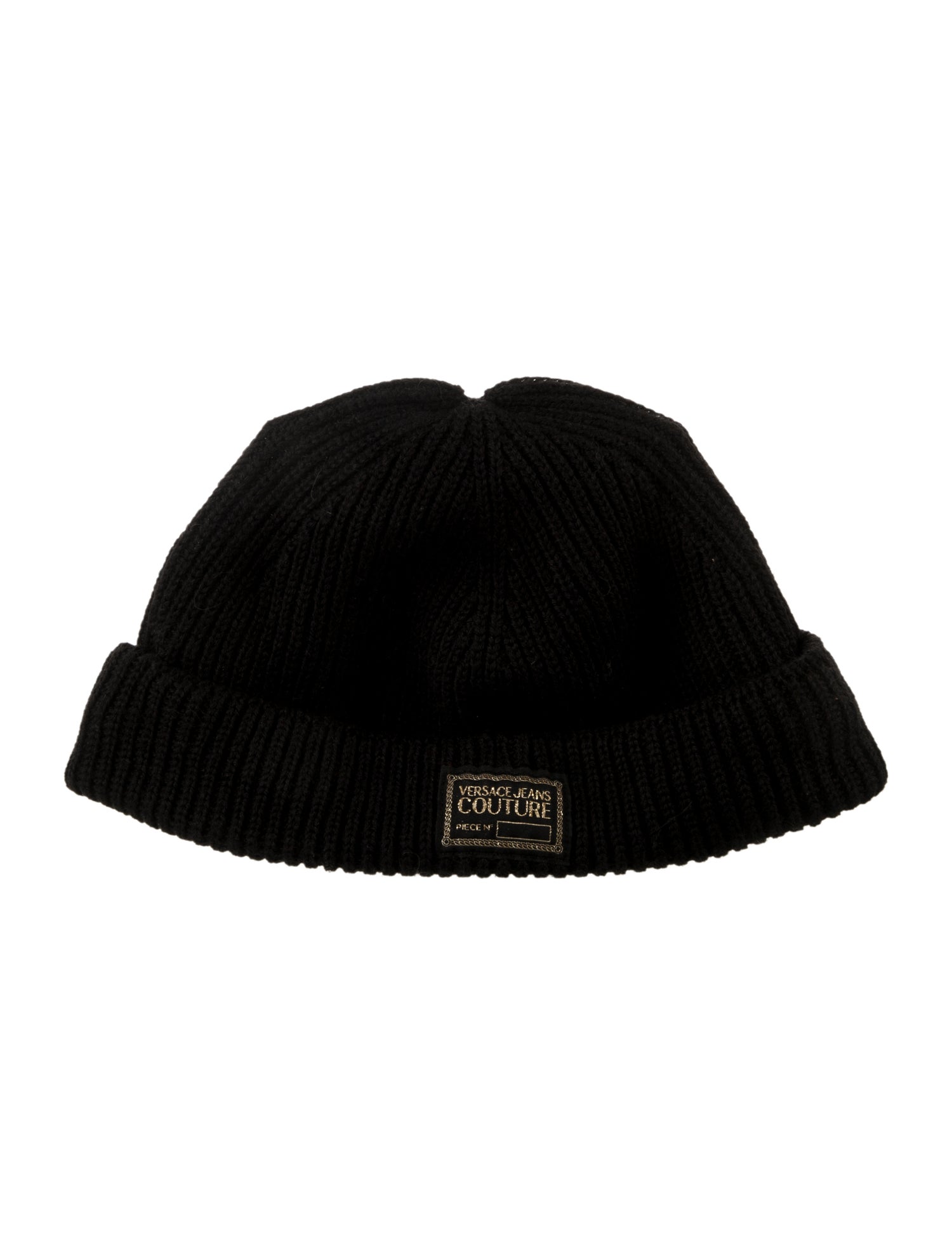 Versace Jeans Couture Kids' Rib Knit Beanie