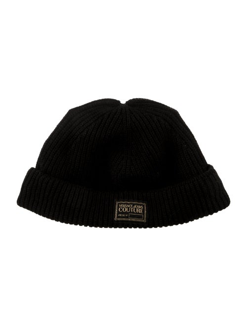 Versace Jeans Couture Kids' Rib Knit Beanie