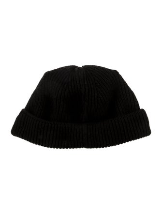 Versace Jeans Couture Kids' Rib Knit Beanie