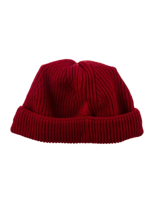 Versace Jeans Couture Kids' Rib Knit Beanie