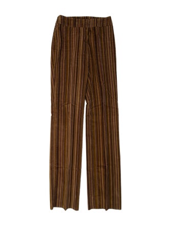 Versace Jeans Couture Striped Wide Leg Pants