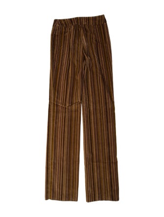 Versace Jeans Couture Striped Wide Leg Pants