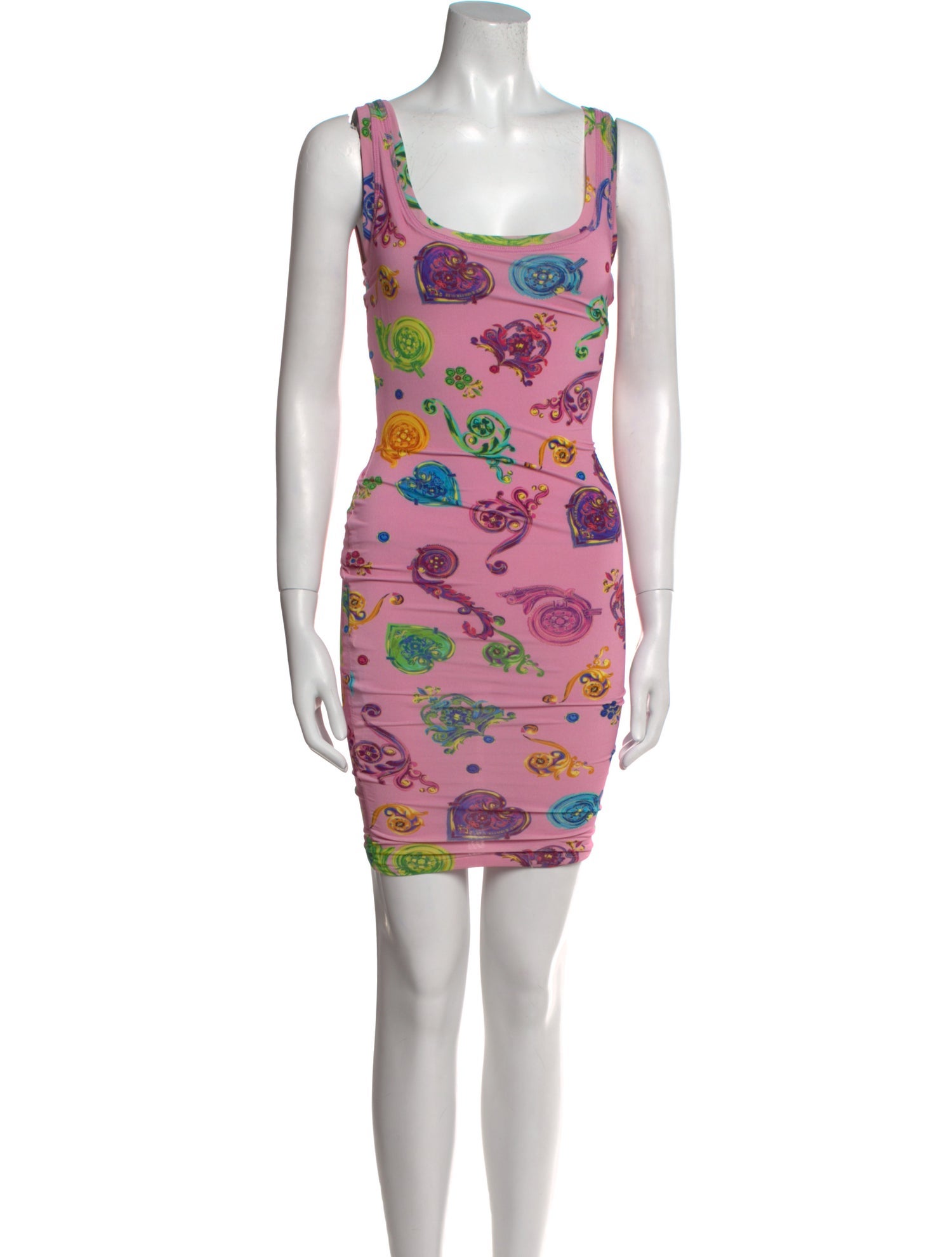 Versace Jeans Couture Printed Knee-Length Dress