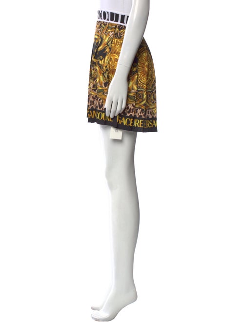 Versace Jeans Couture Printed Mini Skirt