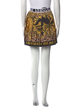 Versace Jeans Couture Printed Mini Skirt
