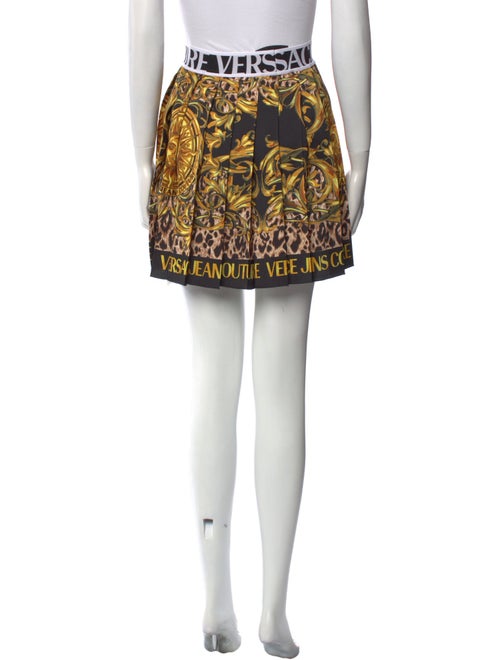 Versace Jeans Couture Printed Mini Skirt