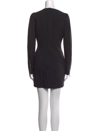 Versace Jeans Couture Striped Knee-Length Dress