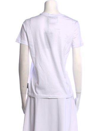 Versace Jeans Couture Graphic Print Crew Neck T-Shirt