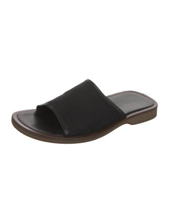 Versace Jeans Couture Leather Slides