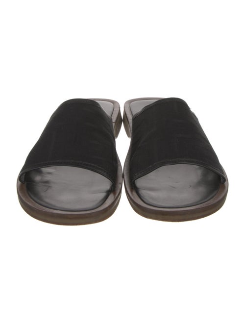 Versace Jeans Couture Leather Slides