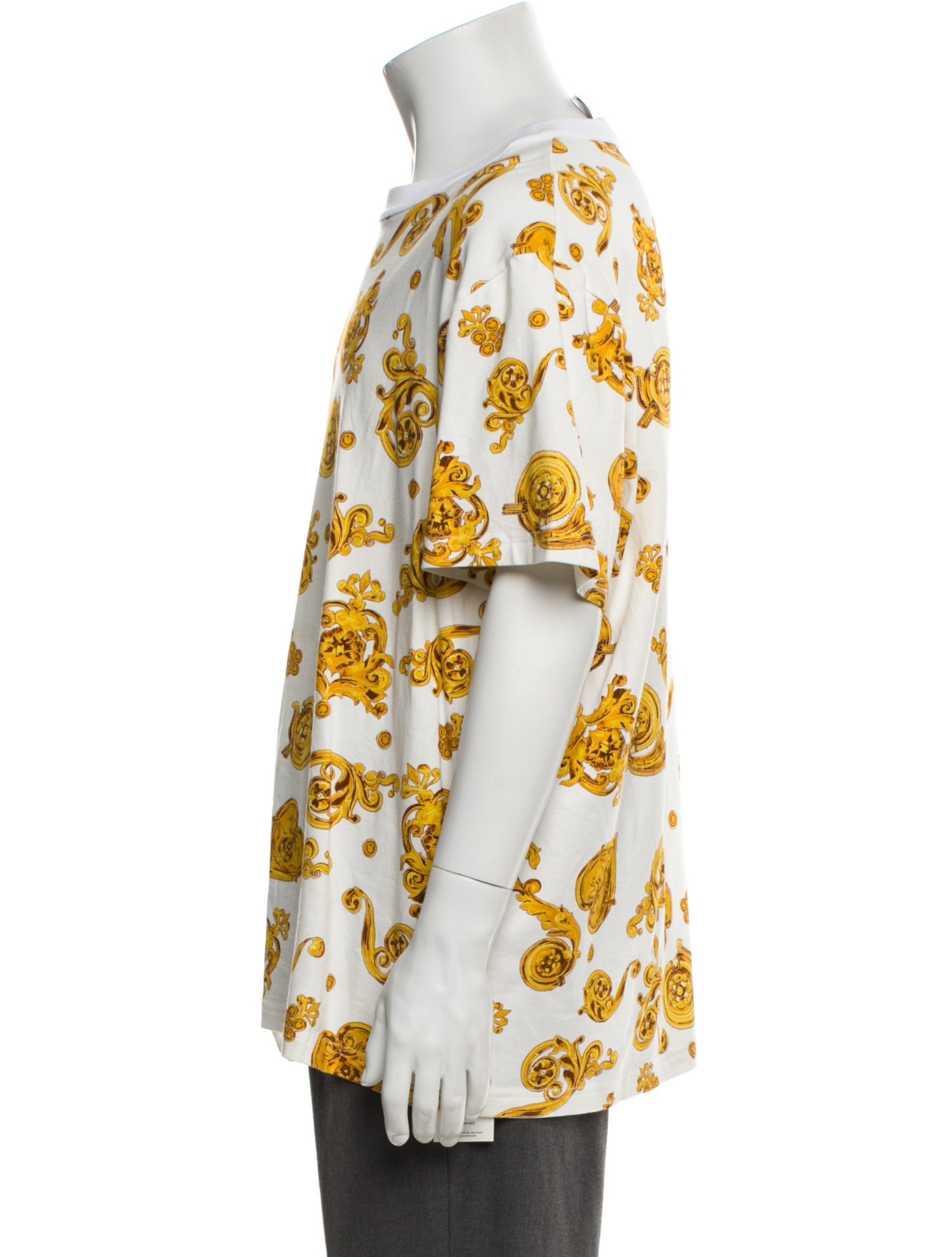 Versace Jeans Couture Printed Crew Neck T-Shirt