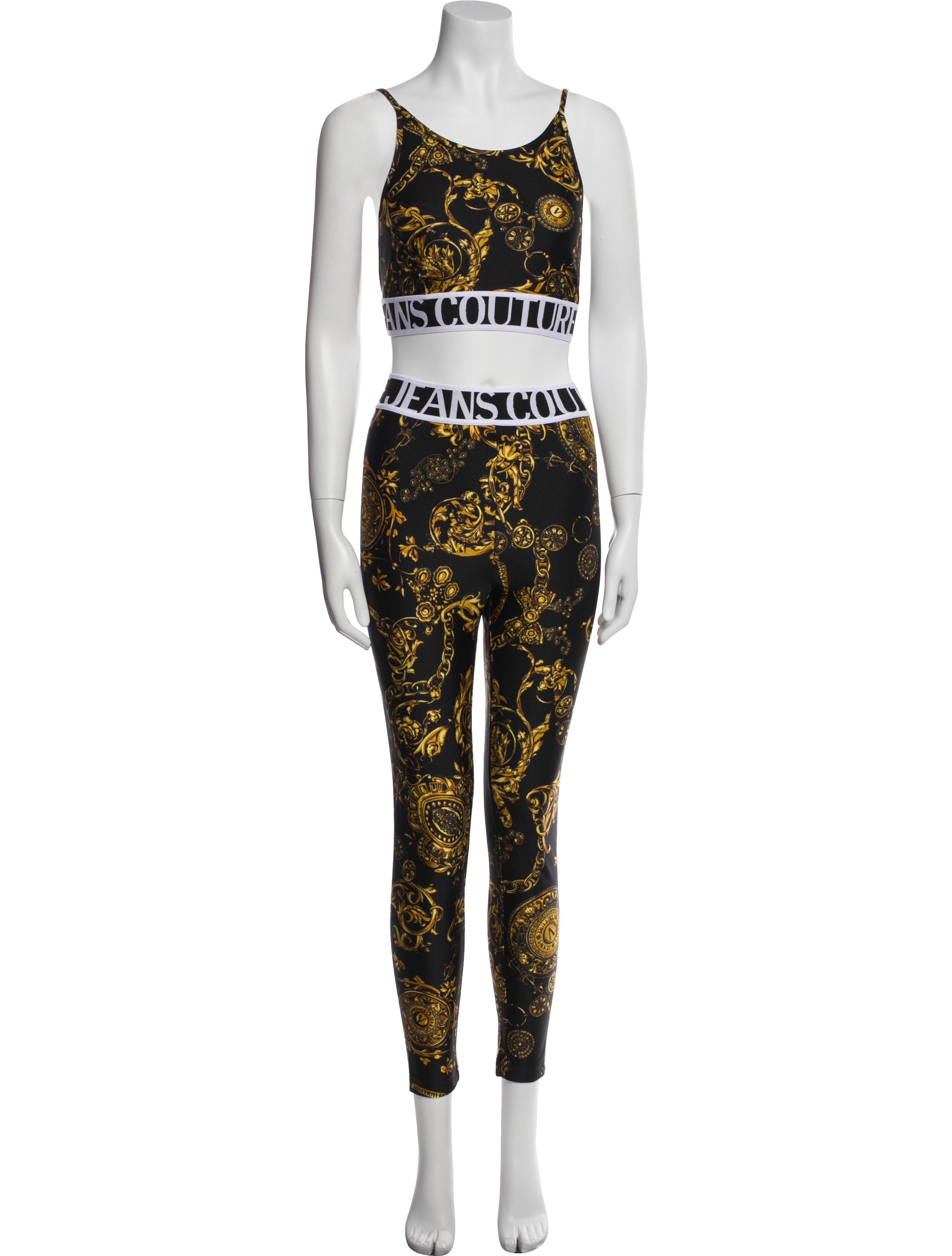 Versace Jeans Couture Printed Pant Set