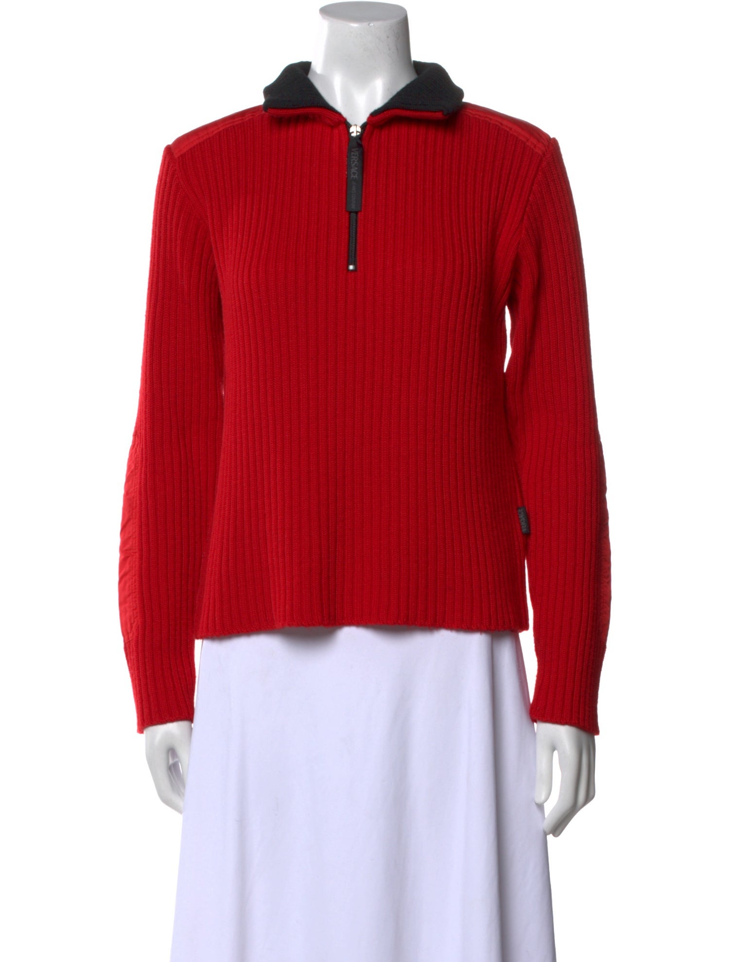 Versace Jeans Couture Wool Crew Neck Sweater