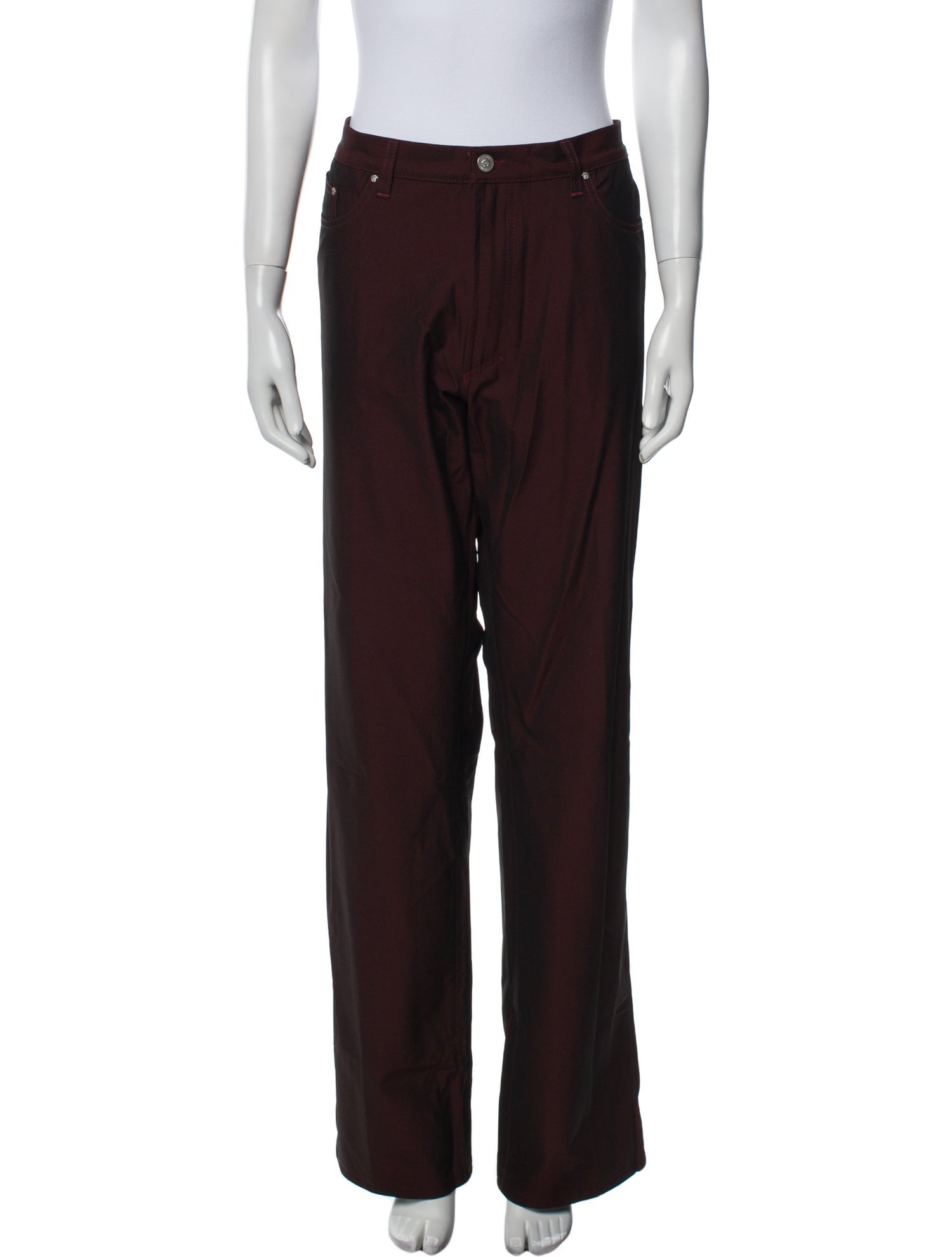 Versace Jeans Couture High-Rise Wide Leg Jeans