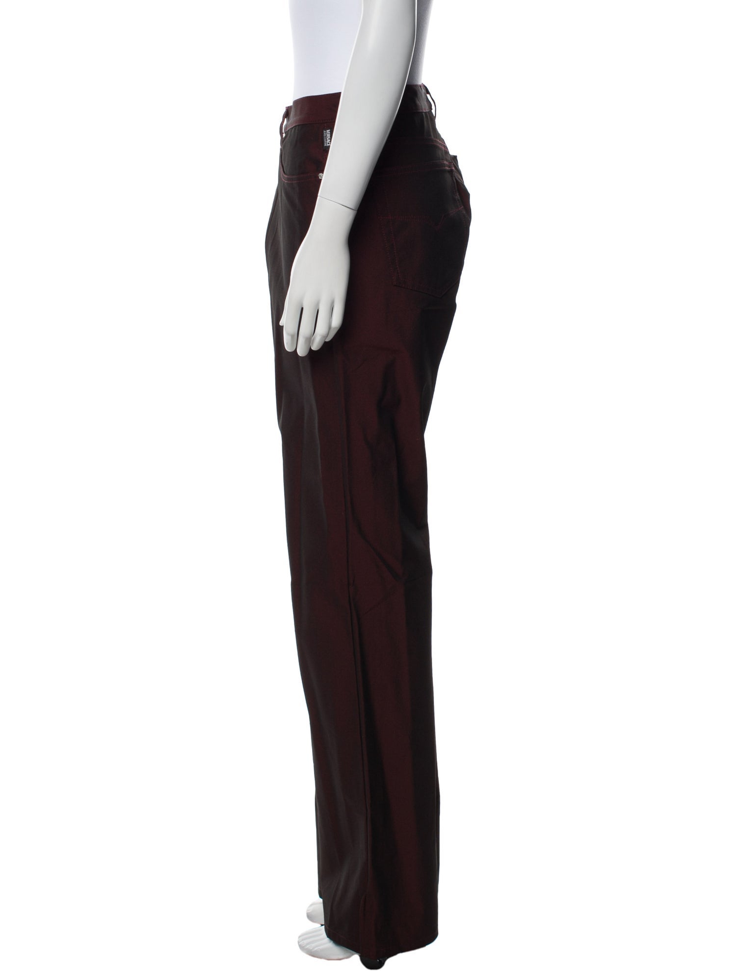 Versace Jeans Couture High-Rise Wide Leg Jeans