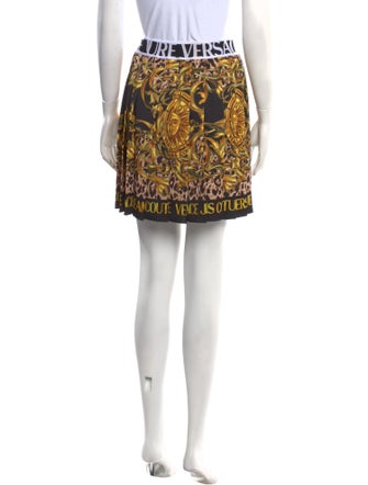 Versace Jeans Couture Printed Mini Skirt