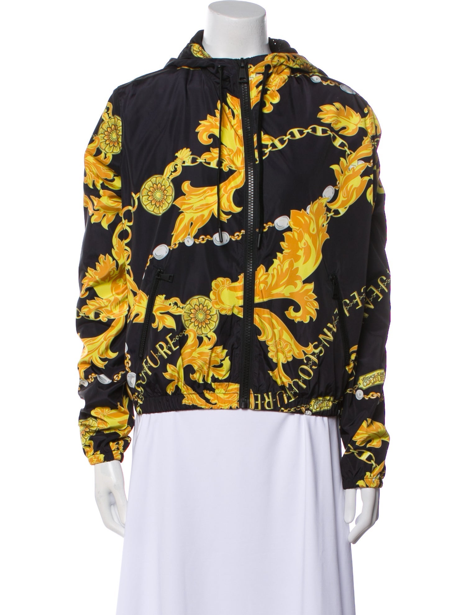 Versace Jeans Couture Floral Print Evening Jacket