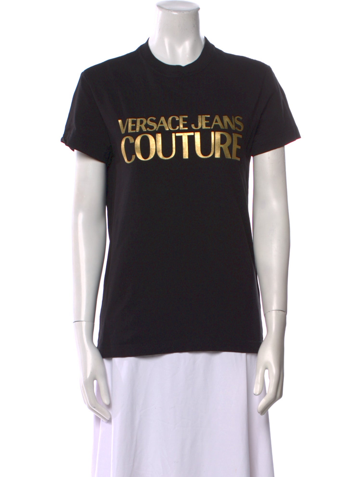 Versace Jeans Couture Graphic Print Crew Neck T-Shirt