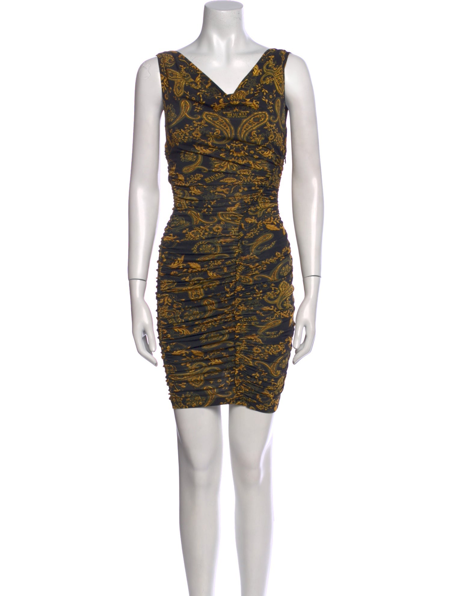 Versace Jeans Couture Printed Mini Dress