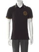 Versace Jeans Couture Graphic Print Collar Polo Shirt
