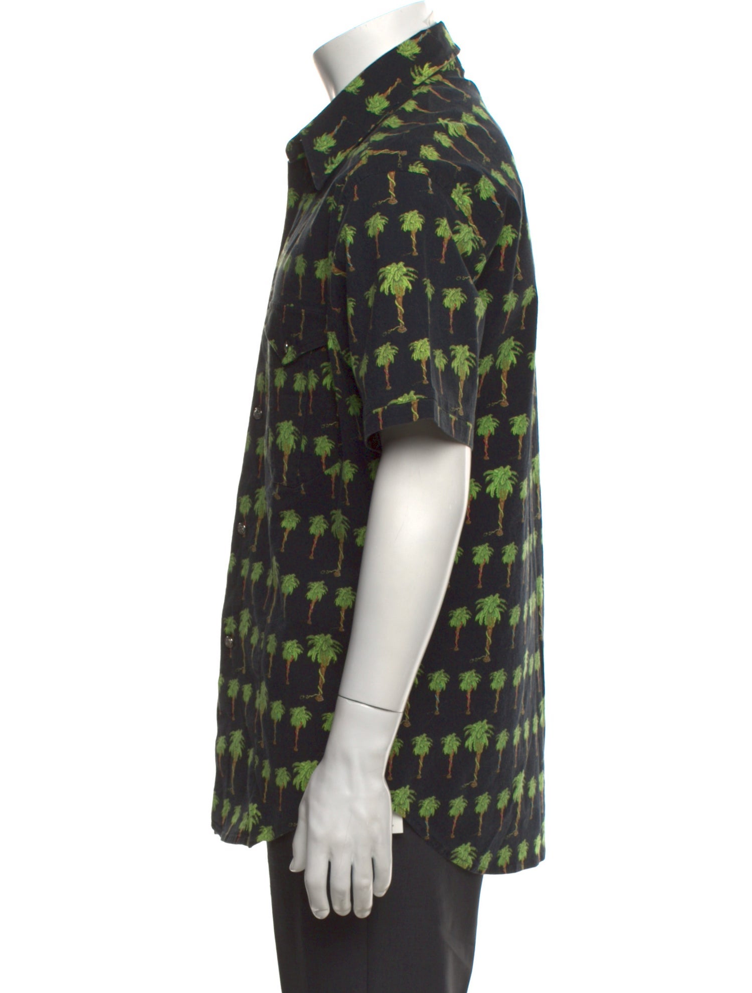 Versace Jeans Couture Printed Short Sleeve Shirt