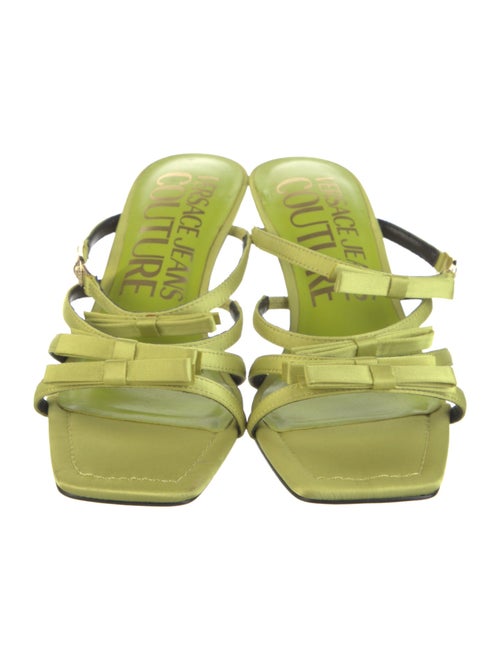 Versace Jeans Couture Leather Slides