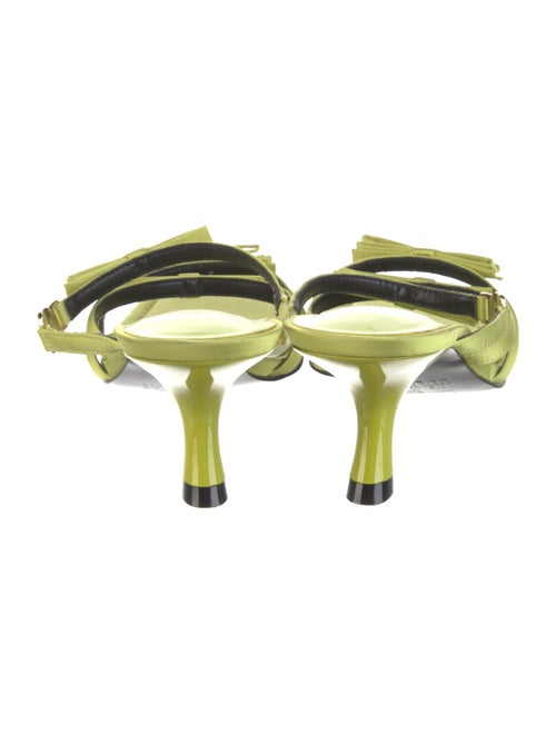 Versace Jeans Couture Leather Slides