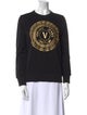 Versace Jeans Couture Graphic Print Crew Neck Sweatshirt