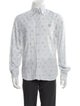 Versace Jeans Couture Printed Long Sleeve Dress Shirt