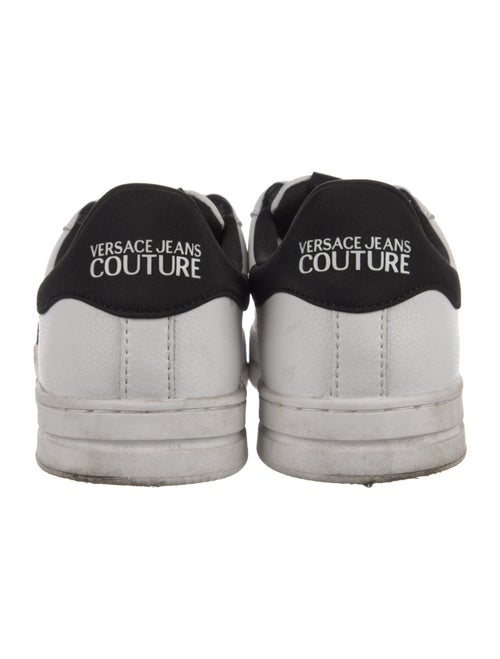 Versace Jeans Couture Leather Printed Sneakers